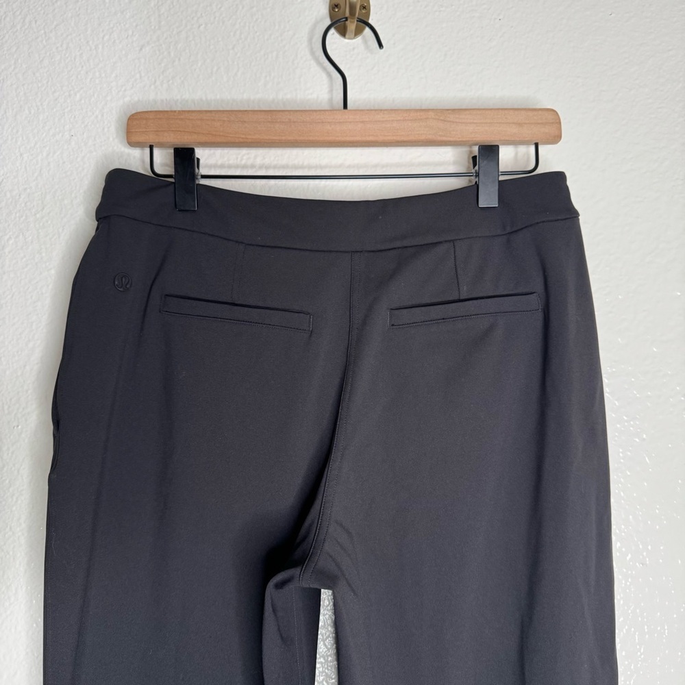Lululemon Straight-Leg Mid-Rise Pant Full Length *Luxtreme Black size Medium - Picture 8 of 11